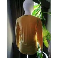 Ebony Merino Satin Elastic Trim Top