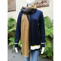 See Saw Fringed Marle Scarf