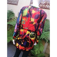 Domchi 3/4 Sleeve Swing Top
