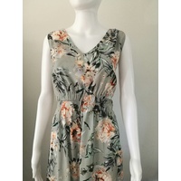 Jump Sleeveless Wild Rose Dress