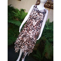 Jump Sleeveless Animal Maxi Dress