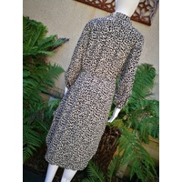 PingPong Leopard Print Shirt Dress