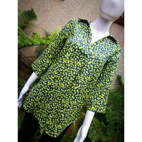 Domchi 100% Pure Cotton 3/4 Sleeve V Neck Shirt