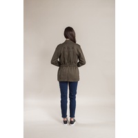 Military Jacket with Star Embroidery by Vassalli