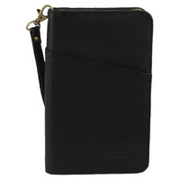 Pierre Cardin Passport Wallet Black