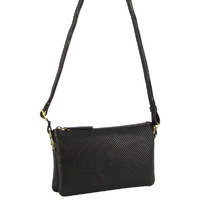 Pierre Cardin Cross Body Clutch Black