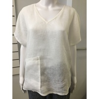 Blanc Deluxe- Linen Top