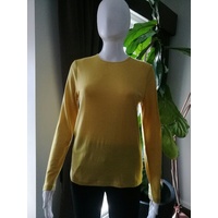 Ebony Merino Satin Elastic Trim Top