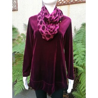 Domchi Snood with Self Printed Fabric