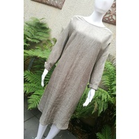 See Saw Linen Dress