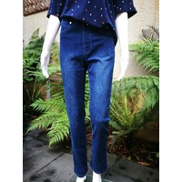 Vassalli Blue Denim Pull On Jeans