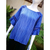Caju Self Stripe Viscose Top