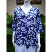 Caju Printed V Veck Top
