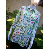 Domchi 3/4 Sleeve High Low Shirt