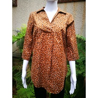 Domchi 100% Pure Cotton 3/4 Sleeve V Neck Shirt