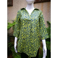 Domchi 100% Pure Cotton 3/4 Sleeve V Neck Shirt
