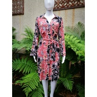 PingPong Casablanca Print Shirt Dress