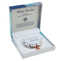 Bramble Bay Bracelet - White Howlite