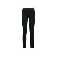 Slim Leg Full Length Cord Pull On Forest