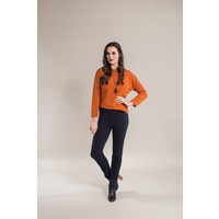 Vassalli Skinny Leg Full Length Knit Denim Pull On