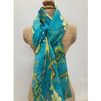 Digital Print Cotton Scarf by Selrah