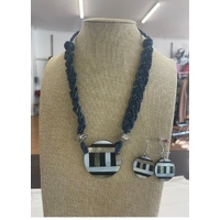 Selrah Lightweight Wooden Jewellery Set  - Mavis