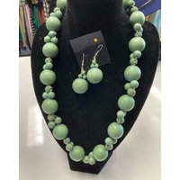 Selrah Lightweight Wooden Jewellery Set  - Sally
