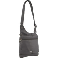 Pierre Cardin Cross Body Anti-Theft Nylon Bag - Grey