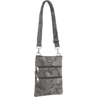 Pierre Cardin Cross Body Anti-Theft Nylon Bag - Grey