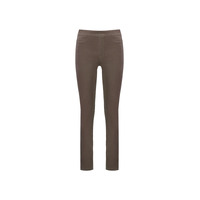 Slim Leg Full Length Cord Pull On Taupe