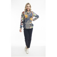Guillaume Mock New Neck Top Print