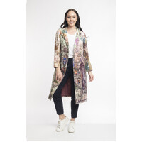 Digital Long Coat Print 6