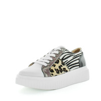 Ciper White Multi Animal Print